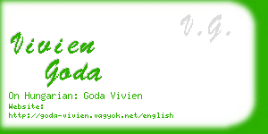 vivien goda business card